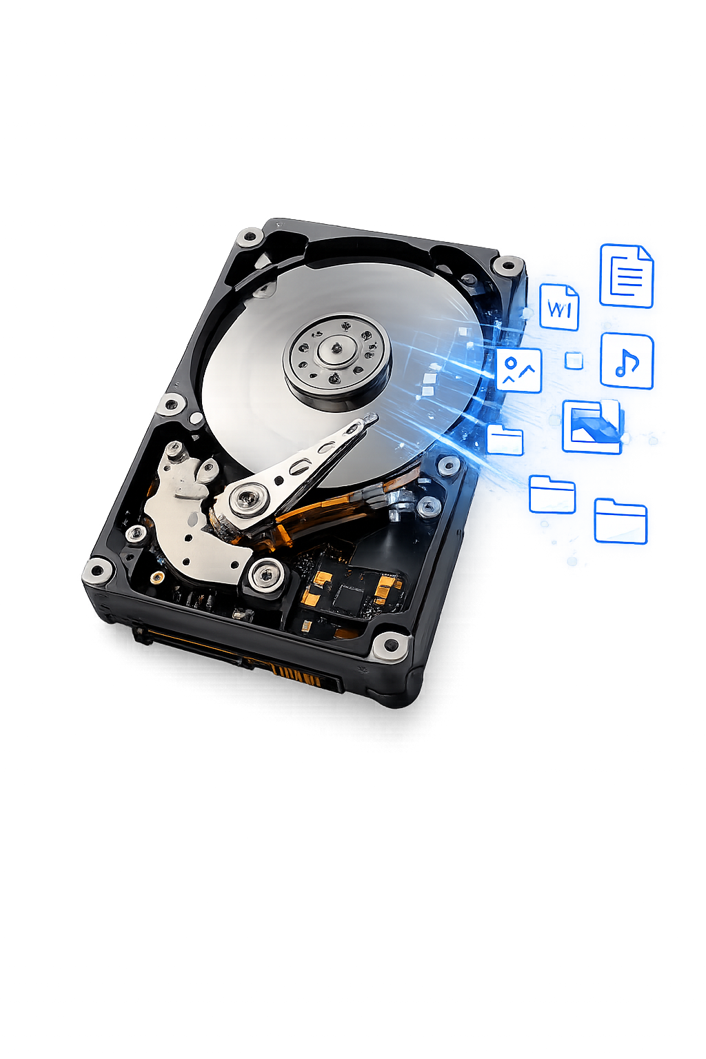 Data recovery harde schijf